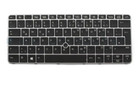 HP 826630-041 Laptop Keyboard German QWERTZ Backlit for HP EliteBook 820/828 G3
