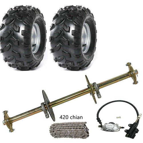 Zum Selbermachen Rebuild Go Kart 29""/32""/44"" Hinterachse Live Achs Kit Räder Bremsbaugruppe Chian - Bild 28 von 46