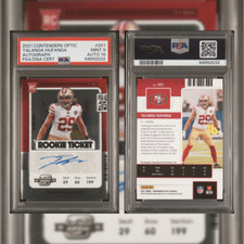 2021 Contenders Optic Talanoa Hufanga #201 PSA 9 AUTO 10 94692032