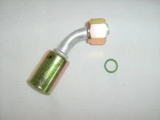 AC A/C FITTING,BEADLOCK CRIMP FEMALE O RING 45 DEGREE #8 NUT/HOSE BL1312 35B1312