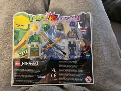LEGO Ninjago Lloyd vs. Overlord Minifigur 112218 neu versiegelt exklusiv Neu