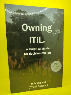 Owning ITIL? by England, Rob Paperback Book The Fast Free Shipping