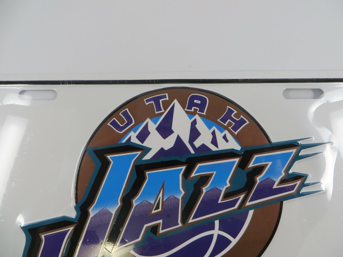 超希少【デッドストック】90s NBA ロゴアスレチック Utah Jazz Vintage 1990's UTAH JAZZ Logo Basketball NBA Metal License