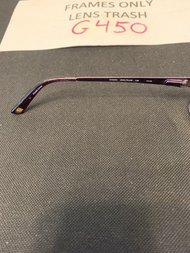 Anne Klein AK 5000 Eyeglasses Frames Women's 505 Plum 52.16.140 G450 - Picture 4 of 6