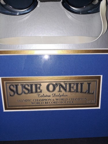 Olympic Games Gold Medallists Susie O Neil Sydney 2K Olympics framed Collectible - Picture 6 of 12