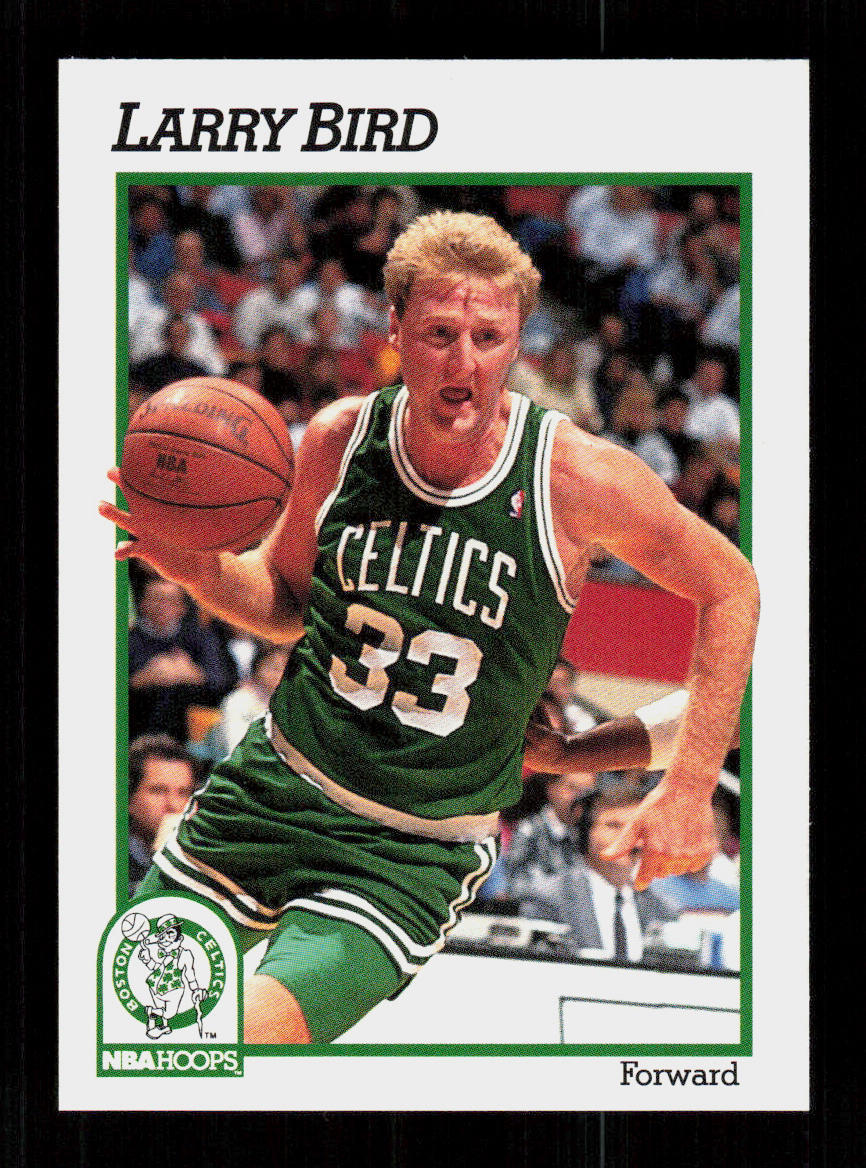 1992 Hoops 100 Superstars #4 Larry Bird Prototype