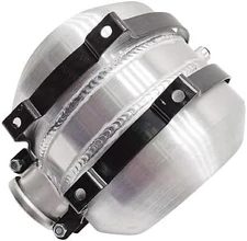 8'' x 8'' Gas Tank With Baffle 1.75 Gallon 1/4 NPT Round Fuel Tank Aluminum Spun