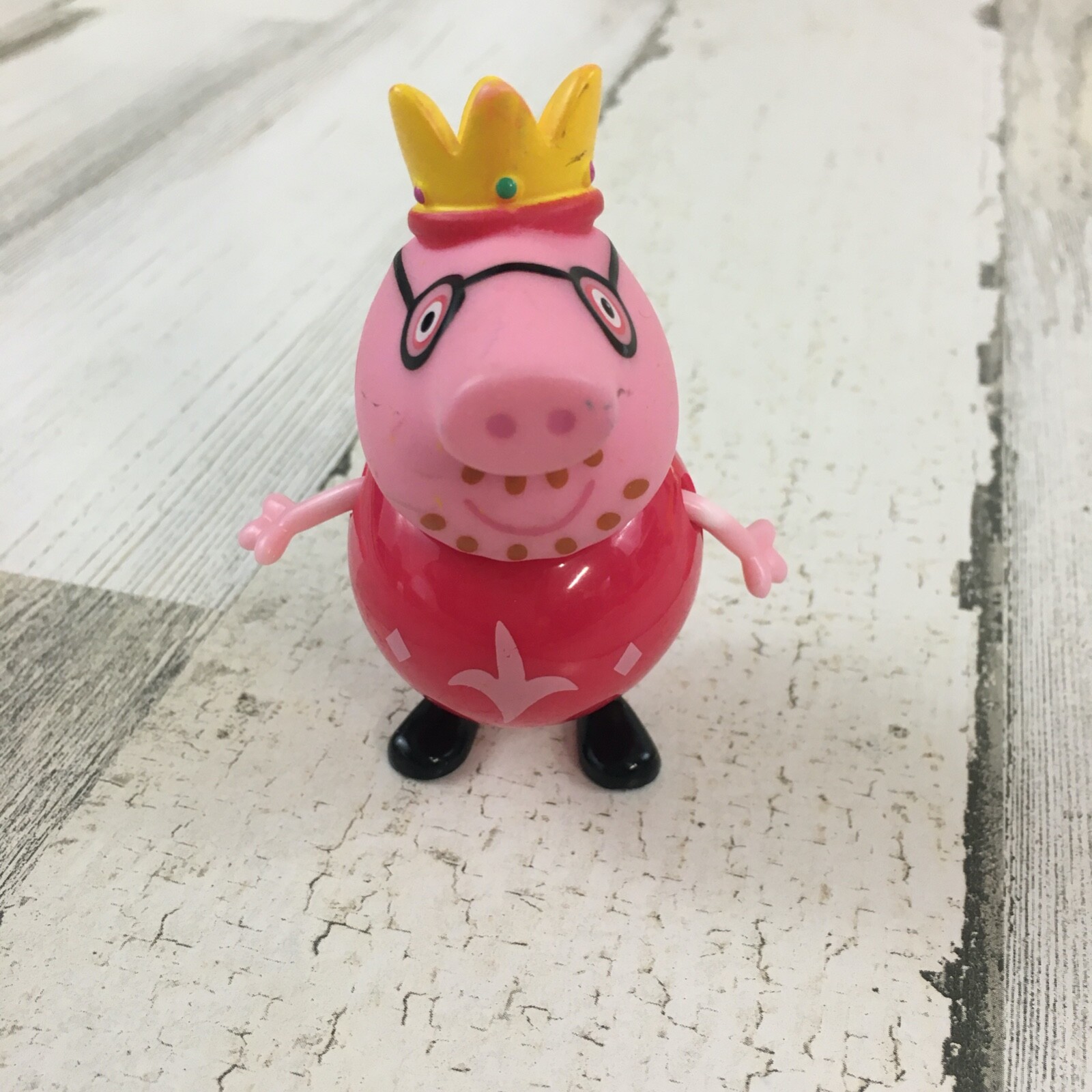 Peppa Pig King Royal Court Crown Daddy Pig Figure Jazwares from