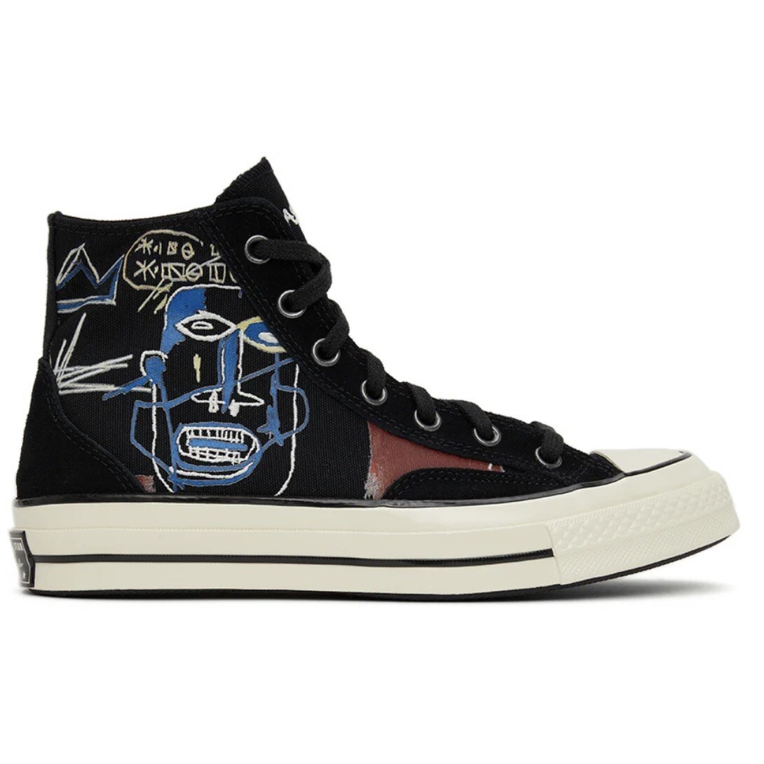Converse Jean-Michel Basquiat X Chuck 70 HI Black Multi 172585C
