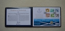 2014 50p Welcome to Glasgow Silver Coin Cover 