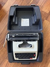 Vintage Sears Portable Metal Manual Typewriter 268.52100 w/Case Made in Japan thumbnail