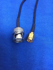 32in BNC male plug to SMA male plug RF Pigtail Coaxial RG174 Cable 80cm