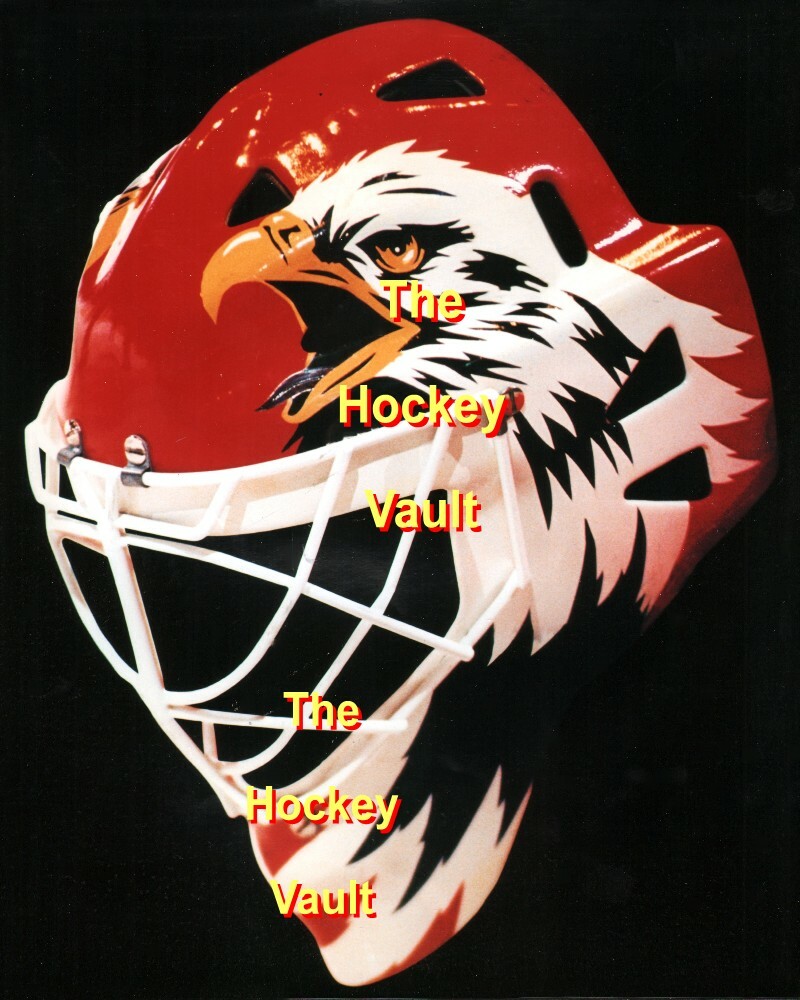 Chicago BLACKHAWKS Ed BELFOUR #30 Custom LAB 8X10 EAGLE Mask HOFer & Cup WINNER!