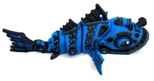 3D Printed Flexible Steampunk Fish!