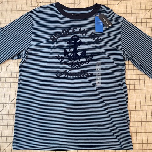 Nuova maglietta Nautica Nautical Anchor taglia Medium NS Ocean Div NS 80 Sailing Club - Foto 2 di 15