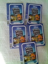 CINCO CARTAS MOMENTOS DE PELICULA DISNEY