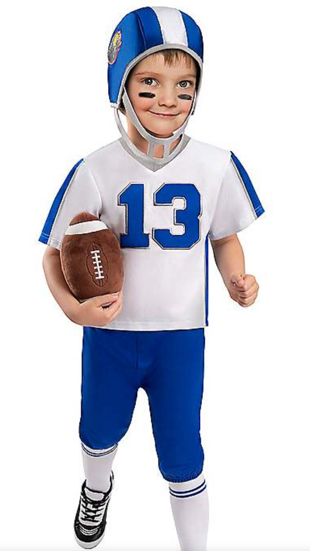 Kids football player costume Gem