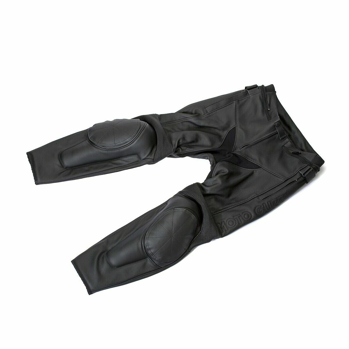 DAINESE MOTO GUZZI SPORT PELLE PANTALONI MOTO IN PELLE BOVINA TAGLIA 46