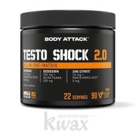 (Eur 259,18/Kg) Body Attack Testo Shock 2.0 - 90 Kapseln