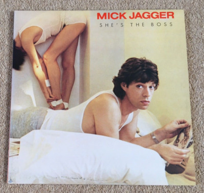 MICK JAGGER: She's the boss Vinyl-LP; UK CBS 1985: Fast neuwertig