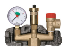 AFRISO KSG 1" 3 bar Kesselsicherheitsgruppe Kessel Sicherheitsgruppe 77938