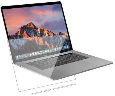 Schutzfolie für Apple MacBook Pro 15 Zoll (2019) Touchbar Anti-Shock klar 9H