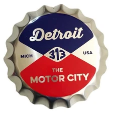 Metal Sign - Reel Bottle Cap