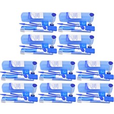 10 Kits Dental Ortho Oral Care Tooth Brush Interdental Floss Mirror Wax Timer
