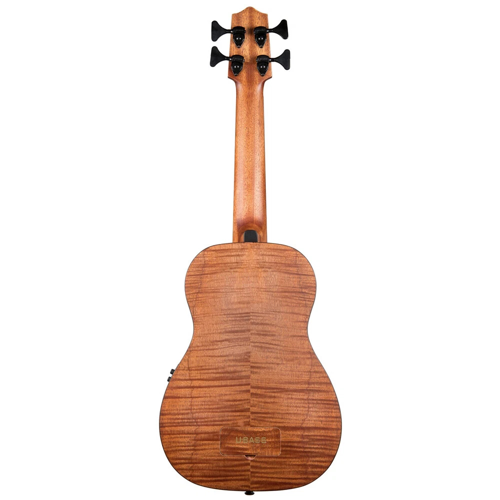 Kala U BASS Exotic Mahogany Left Handed Acoustic Electric Satin