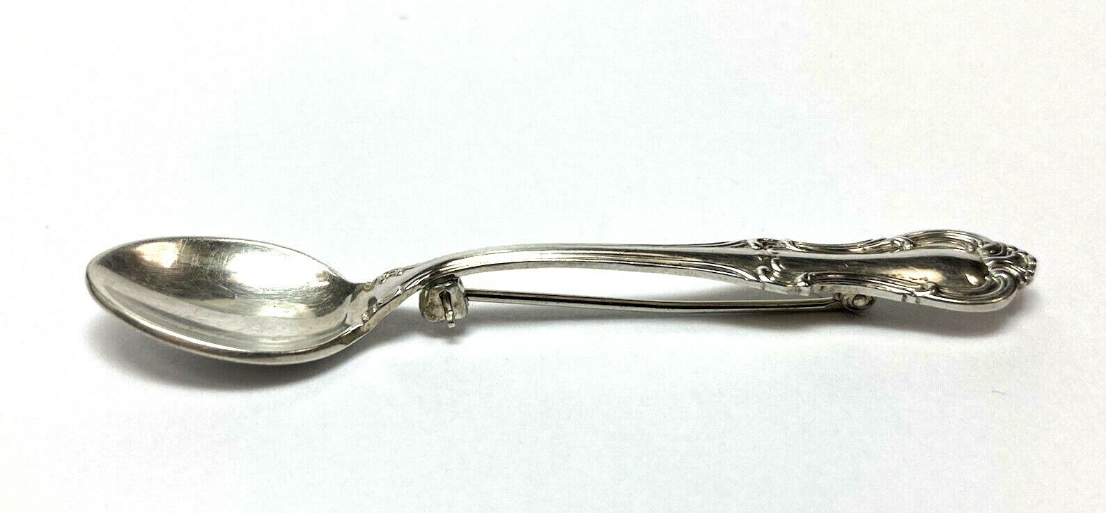 925 Sterling Silver Miniature Flatware Spoon Pin … - image 4