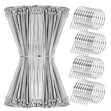100-200pcs Metal Stainless Steel Cable Zip Ties Heavy Duty Self-locking 6-20 100-200pcs Metal Stainless Steel Cable Zip Ties Heavy Duty Self-locking 6-20