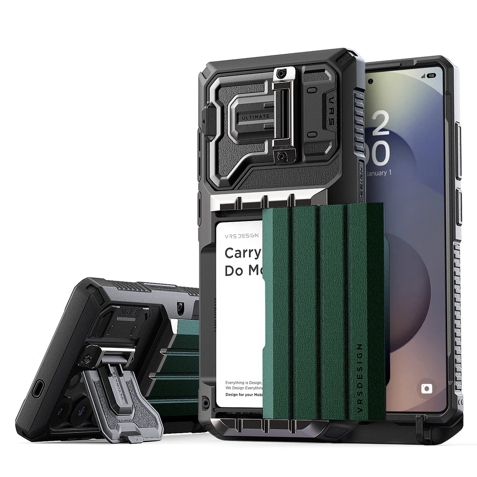 Funda para Samsung Galaxy S25 Ultra VRS [Damda Glide Ultimate] Cartera Premium Foto 3 de 4