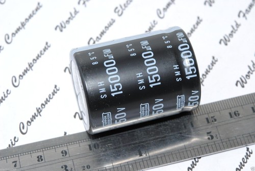 1pcs - NIPPON SMH 15000uF (15000µF) 50V Snap-In Capacitor ESMH500VSN153MA45S+000 - Picture 3 of 6