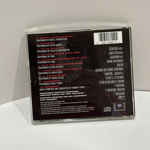 Philadelphia Motion Picture CD Music From 1993 Sony Various Artists - Bild 5 von 6