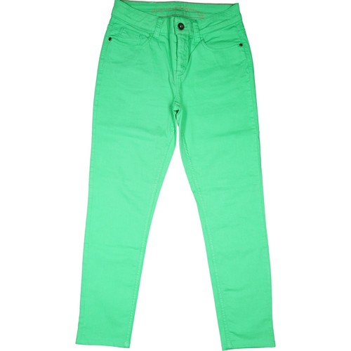 Comma, 34 Jeans Trousers Green Ladies 7/8 Stretch Fabric Slim Ankle mid Rise - 第 1/5 張圖片