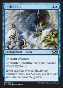 Invisibility x4 - Magic 2015 - NM-Mint, English - Magic 2015