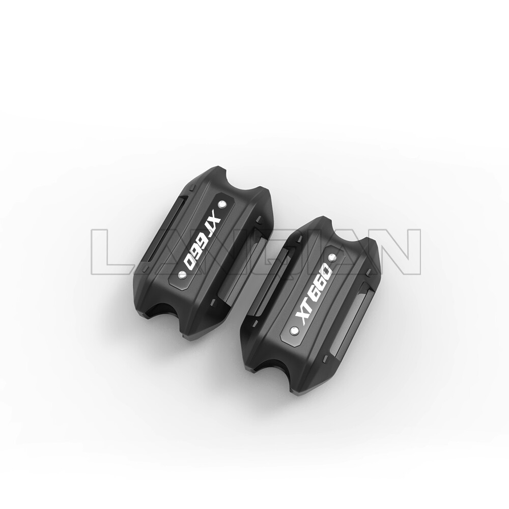 Barre De Protection Moteur LANQIAN – Pour Yamaha TDM 850/900, Décorative, Noire Par Défaut
