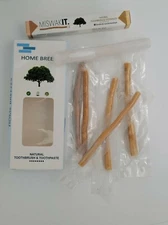 6 Pack Miswak Sticks with 1Holder- Natural Toothbrush Whitening Kit-100% Organic
