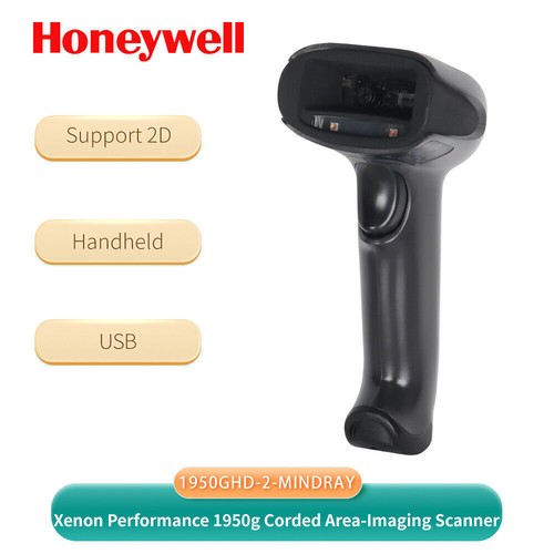 Honeywell Xenon XP 1950GHD-2-MINDRAY Barcode Scanner 1D/2D Handheld W/ USB Cable - Photo 8/9