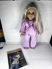 American Girl Doll Julie with Pajama outfit and book