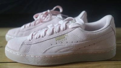 BASKET NEUVE PUMA ROSE PALE EN DAIM TAILLE 37 - Photo 1/4