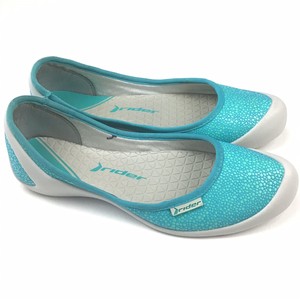 aqua blue flats
