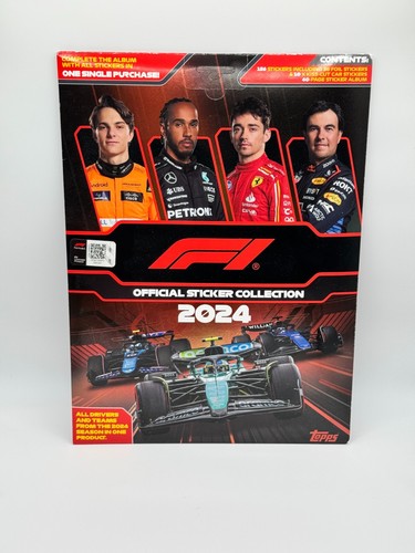 Topps Official F1 Formula One Sticker Collection 2024: All 156 Stickers + Album - Picture 4 of 17