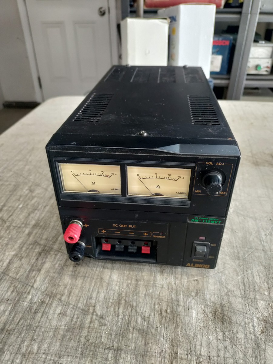 ALINCO DM-130MV DC POWER SUPPLY 安定化電源 無線機 【現状出品】