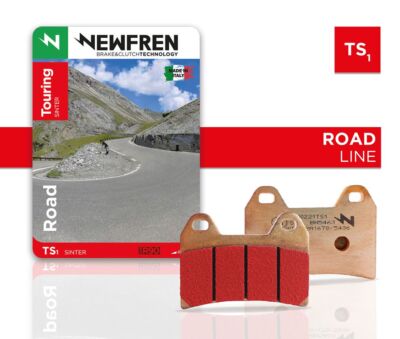 Newfren Sintered Rear Brake Pads for Kawasaki W 800 Cafe / Street