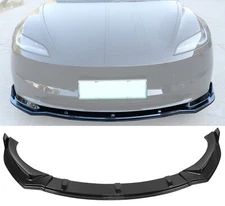 Front Bumper Lip Splitter Spoiler Wing for Tesla Model 3 2024 2025 2026