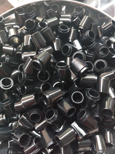 24X NEW PREM GOLF FERRULES .370 BLACK "COLLARED" IRON FERRULES .370 .63" .550OD - Picture 2 of 3