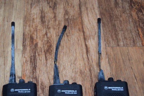 4 x Motorola Radius GP300 UHF VHF Two Way Radio Walkie Talkie UNTESTED SPARES - Zdjęcie 4 z 9