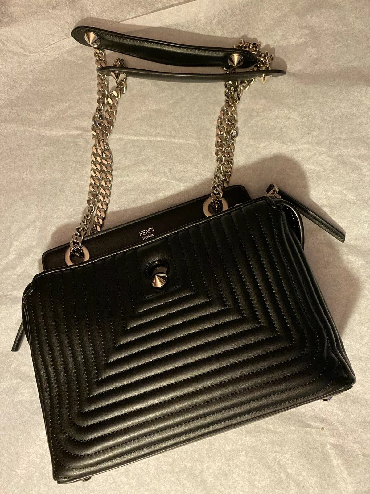 fendi mini double f bag