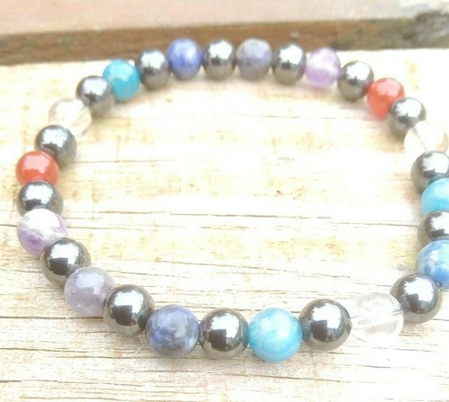 Weight Loss Support Bracelet- Crystal Healing Bracelet- Magnetic - Picture 5 of 9